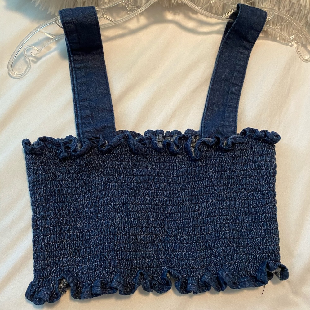 Crop/Bra Top - Jean